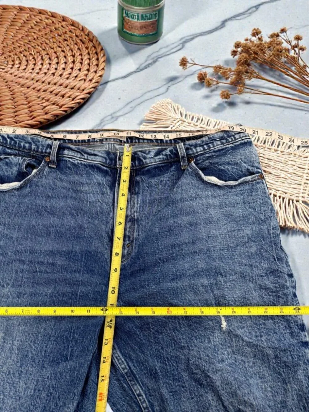 Abercrombie & Fitch The Mom High Rise Jeans Plus Size 35/20 Regular - Picture 5 of 10